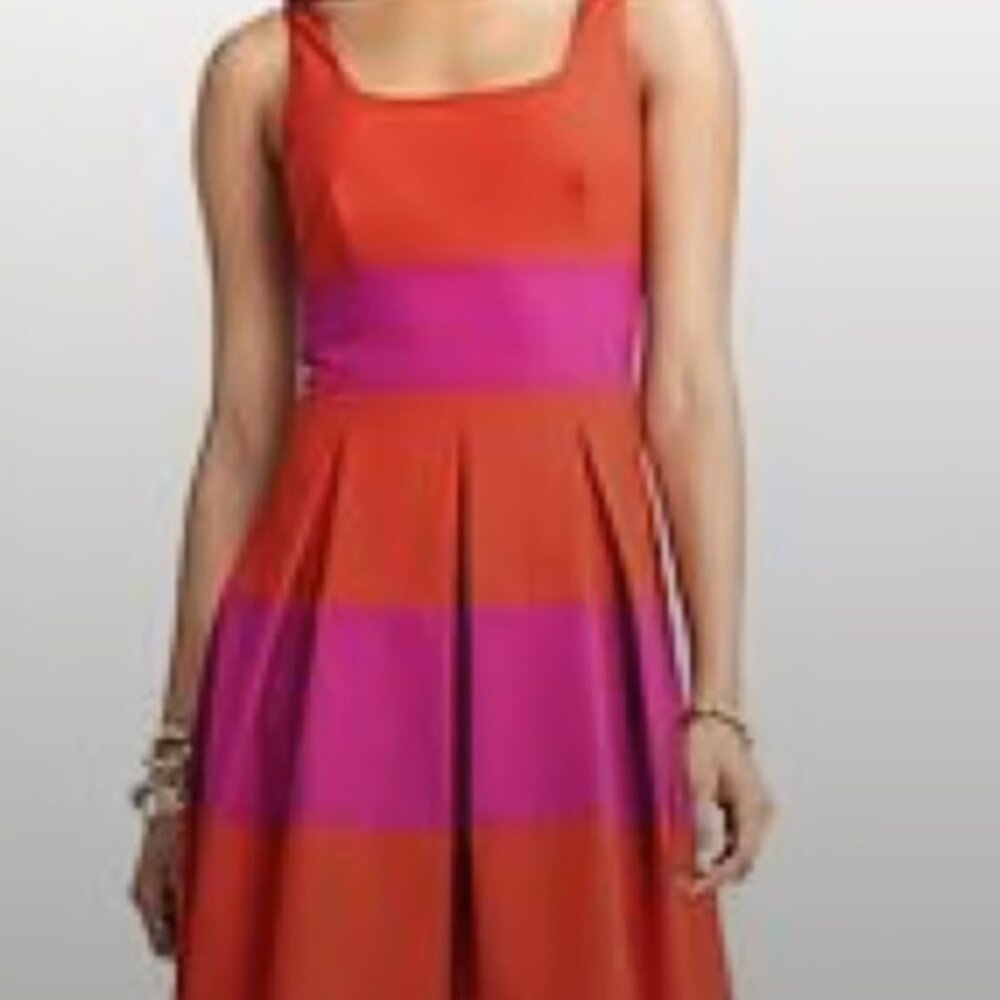 Banana Republic Monogram Rugby Style Dress XS
